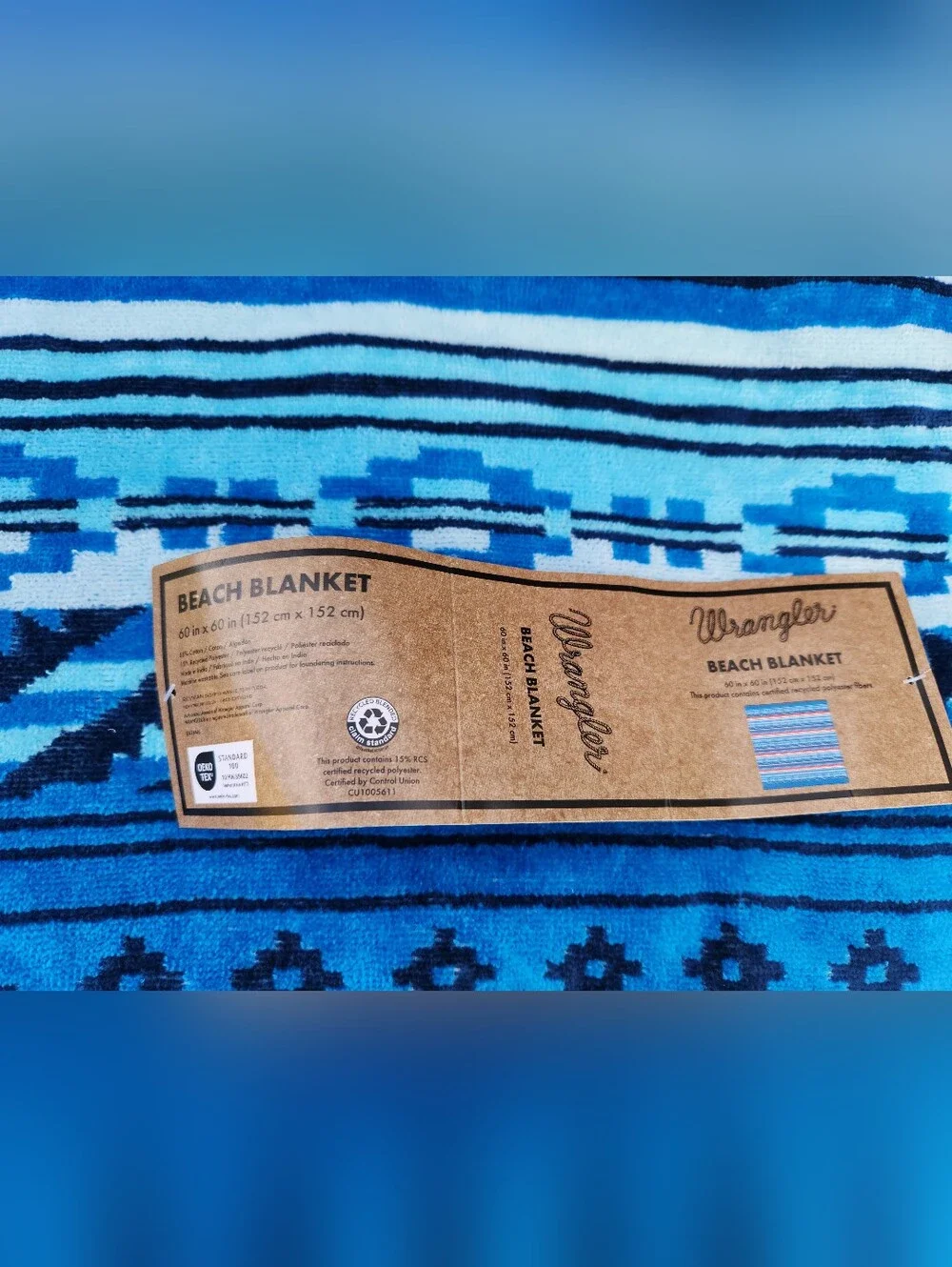 Wrangler Beach Towel Blanket